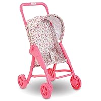 Corolle Baby Doll Stroller with Folding Canopy - Mon Premier Poupon Accessory Fits 12