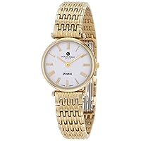 Charles-Hubert, Paris Women's 6798 Premium Collection Gold-Plated Stainless Steel Watch