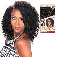 Human Hair Weave Clip On 9Pcs 3C Curly (16