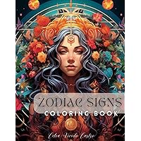Zodiac Signs Coloring Book: Horoscope (Spanish Edition) Zodiac Signs Coloring Book: Horoscope (Spanish Edition) Paperback
