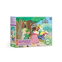 eeBoo: Princess Adventure 20 Piece Big Puzzle, Perfect Project for Little Hands, Aids in Development of Pattern, Shape, and Color Recognition, Offers Children a Challenge, Perfect for Ages 3 and up