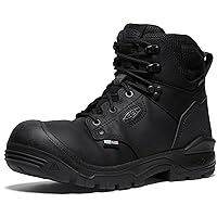 KEEN Utility Men's Independence 6inch Leather Waterproof Soft Toe Work Boots