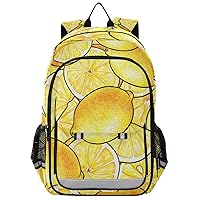 ALAZA Beautiful Yellow Lemon Fruits Backpack Daypack Bookbag