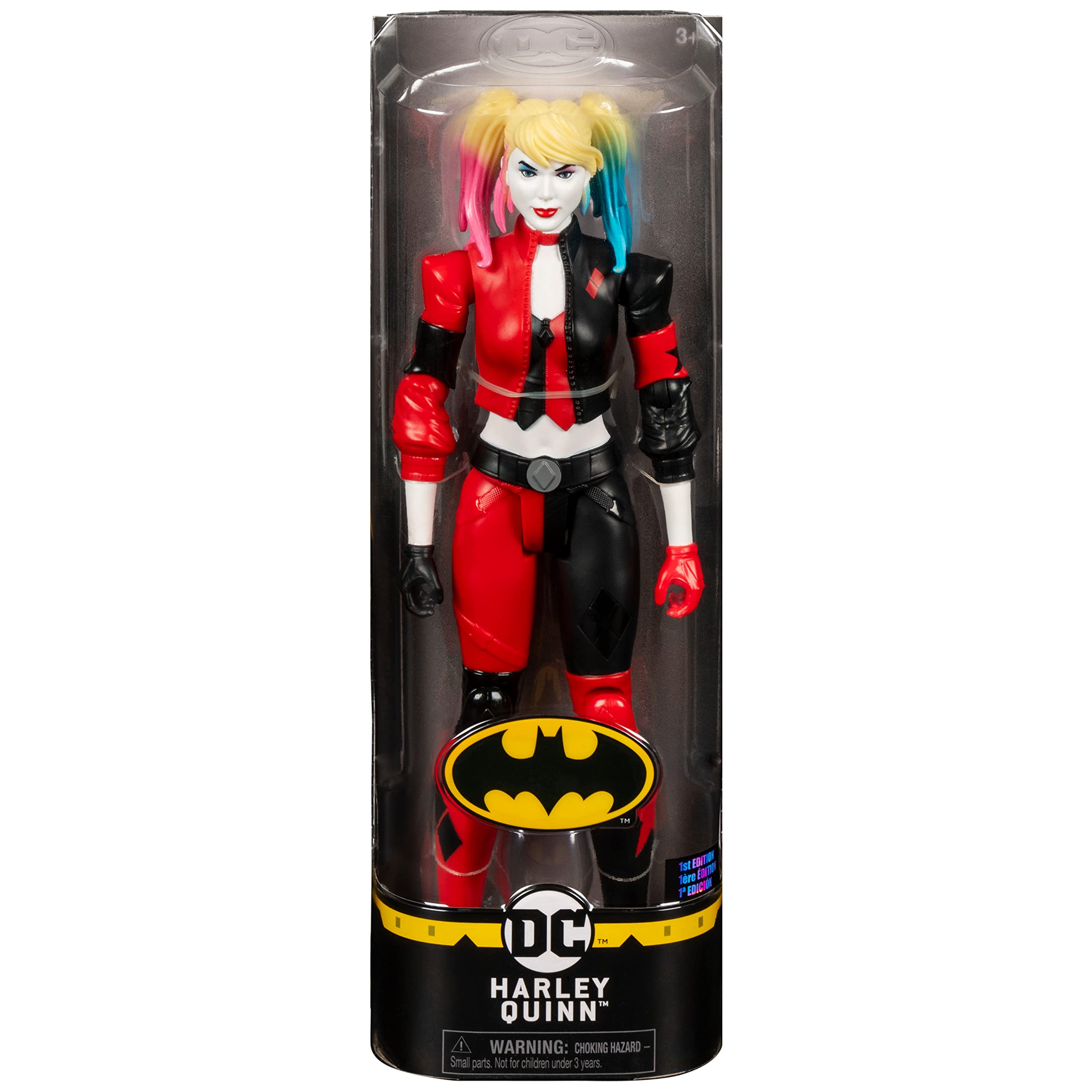 Batman, 12-Inch Harley Quinn Action Figure, Kids Toys for Boys Aged 3 and up (Pack of 2)