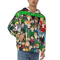 Anime Manga Eddsworld Hoodie Boys Casual Tops Long Sleeves Sweatshirt Pullover Hooded