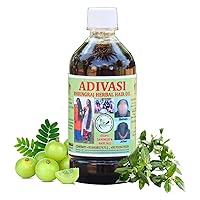 ADIVASI BHRINGRAJ HERBALS Hair Oil, 250ml 100% Natural