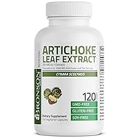 Artichoke Leaf Extract Extra Strength Supports Healthy Digestion Healthy Liver Function, Non-GMO, 120 Vegetarian Capsules