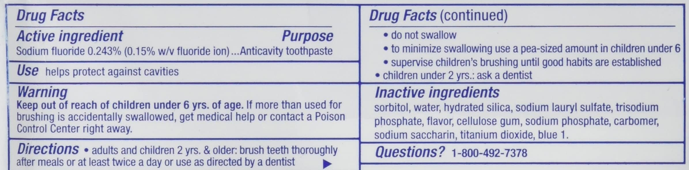 Crest Cavity Protection Toothpaste, Regular Paste, 4.2 Oz, 6.301 Lb