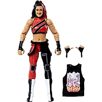 Mattel WWE Elite Action Figure & Accessories, 6-inch Collectible Bayley with 25 Articulation Points, Life-Like Look & Swappable Hands