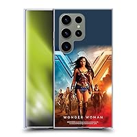Head Case Designs Officially Licensed Wonder Woman Movie Group Posters Soft Gel Case Compatible with Samsung Galaxy S24 Ultra 5G