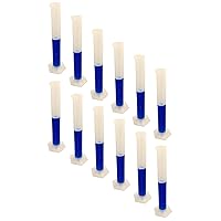 Sci-Supply LC1222-12 Bulk Graduated Cylinders, Polypropylene, 50 mL, Plastic, (Pack of 12)