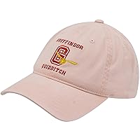 Concept One Harry Potter Dad Hat, Quidditch Women's Adjustable Cotton Baseball Cap with Curved Brim