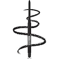 Maybelline TattooStudio Waterproof Mechanical Gel Eyeliner Pencil Makeup, Smokey Black, 1 Count