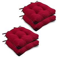 Chair Cushions for Dining Chairs 4 Pack, 15.5