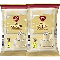 Back Family Fine Marzipan Raw Material 2x200g (14.11 Oz) - Ideal for Baking & Decorating - Made in Germany