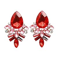 Earrings for Women Ear Women Rhinestone Earrings Studs Alloy Lady Crystal Fashion Drop Earrings Spiral Earrings