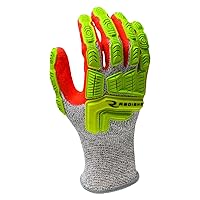 Radians RWG603 Cut Protection Sandy Foam Nitrile Coated Glove, Cut Protection Level A5
