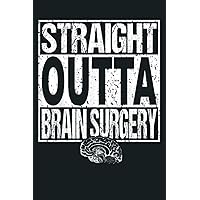 BRAIN SURGERY Funny Survivor Post Tumor Recovery Gift: Notebook Planner - 6x9 inch Daily Planner Journal, To Do List Notebook, Daily Organizer, 114 Pages