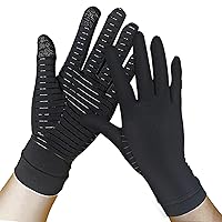 Arthritis Gloves Full Finger Copper Compression Gloves For Carpal Tunnel, Hand Pain,Fit for Men Women