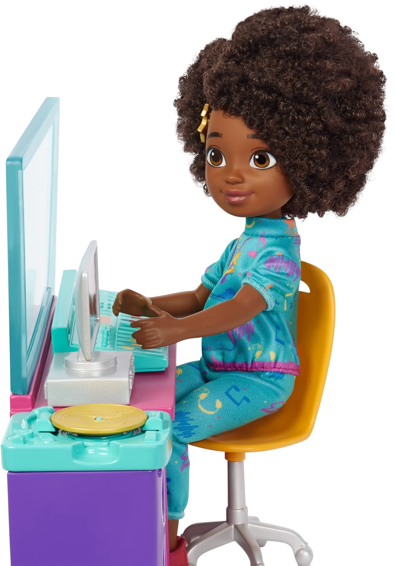 Karma's World Recording Studio Toy Playset with Karma Doll & Accessories, Includes Collectible Record