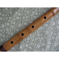 1.8 Pentatonic Shakuhachi w/o. Root End 5 Holes - Traditional Zen Instrument Notes played out : D/F/G/A/C