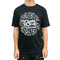 My Chemical Romance T Shirt Circle March Band Logo Official Mens Black