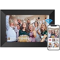 8 Inch Digital Picture Frame with IPS HD Touch Screen, 16GB Storage, Auto-Rotate, Digital Photo Frame Share Photos and Videos Remotely via AiMOR App