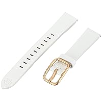 Hadley-Roma b&nd with MODE White 16mm Genuine Leather Watch Band