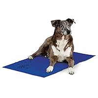 K&H Pet Products X-Large Dog Cooling Bed Mat, 38 in L x 27 in W x 1 in Th, Polyvinyl Chloride, Safe Non-Toxic, Indoor/Outdoor Use