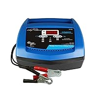 SC1360 Fully Automatic Battery Charger and Maintainer - 15 Amp/3 Amp, 6V/12V - For Cars, Trucks, SUVs, Marine, RVs