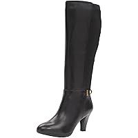 Anne Klein Women's Delray Leather Riding Boot