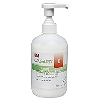 Avagard D 3M Healthcare Sanitizer Hand Gel with Moisturizer, 16.9 Fluid Ounce, White (9222)