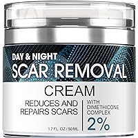 Scar Removal Cream for Women and Men - Rapid Repair of New and Old Scars - Reduce Appearance of Stretch Marks Acne Spots Burns - All Natural Treatment with Vitamin E Alanine Collagen