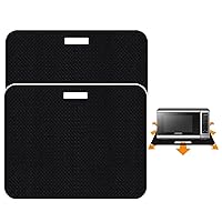 Heat Resistant Mat for Air Fryer with Sliding Function, 2 Pcs 15 * 18 in Heat Resistant Pad Sliding Caddy Countertop Protector Mat for Most XL Air Fryer Ninja Air Fryer Oven Micro Wave Oven