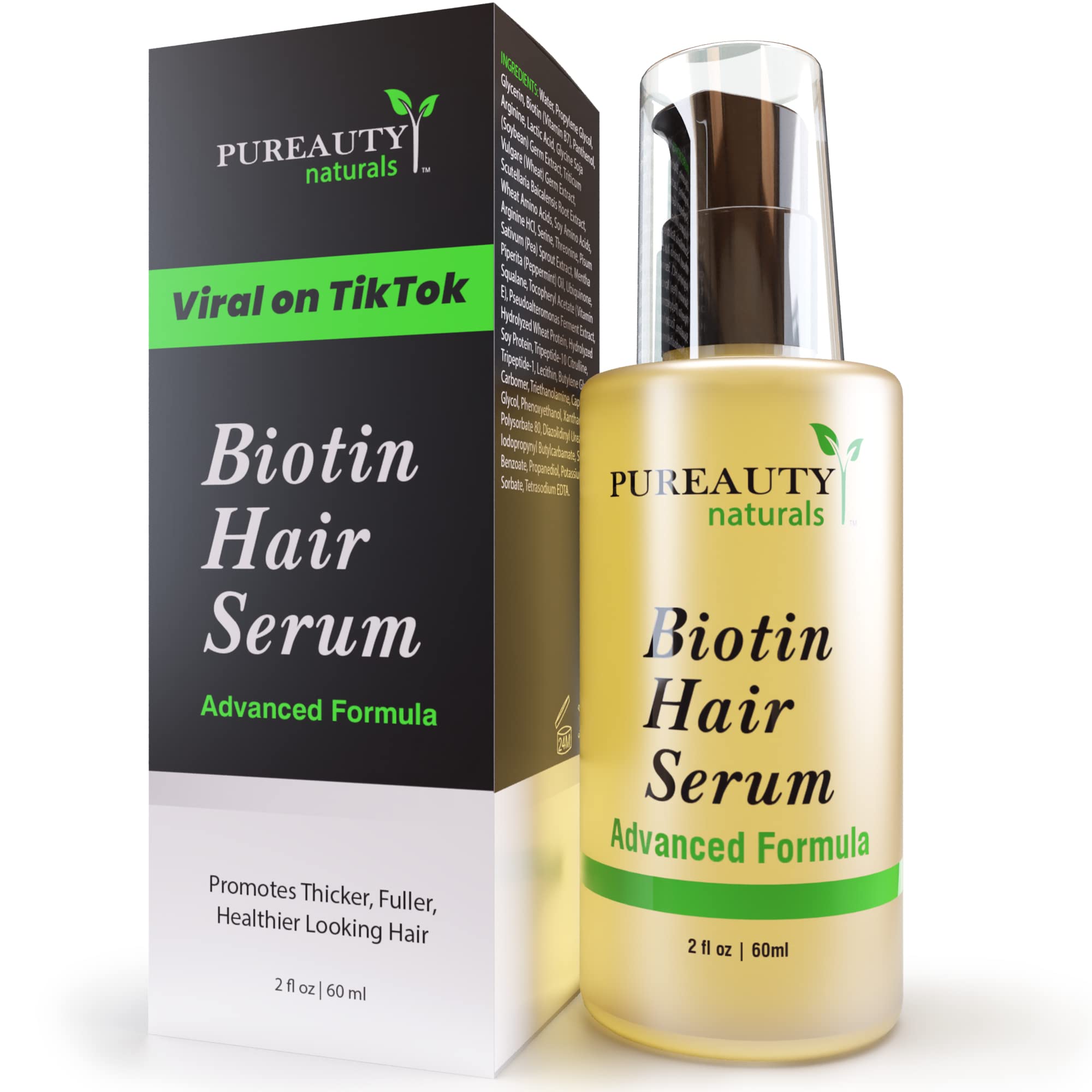 Mua Biotin Hair Growth Serum - Biotin serum & Hair growth oil and hair serum  - Topical hair growth product for thicker looking hair growth for women &  men hair loss serum -