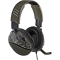 Turtle Beach Recon 70 Green Camo Gaming Headset for PlayStation 4 Pro, PlayStation 4, Xbox One, Nintendo Switch, PC, and Mobile - PlayStation 4 (Renewed)