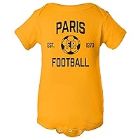 UGP Campus Apparel Barcelona Away Kit World Classic Soccer Football Arch Infant Creeper Bodysuit