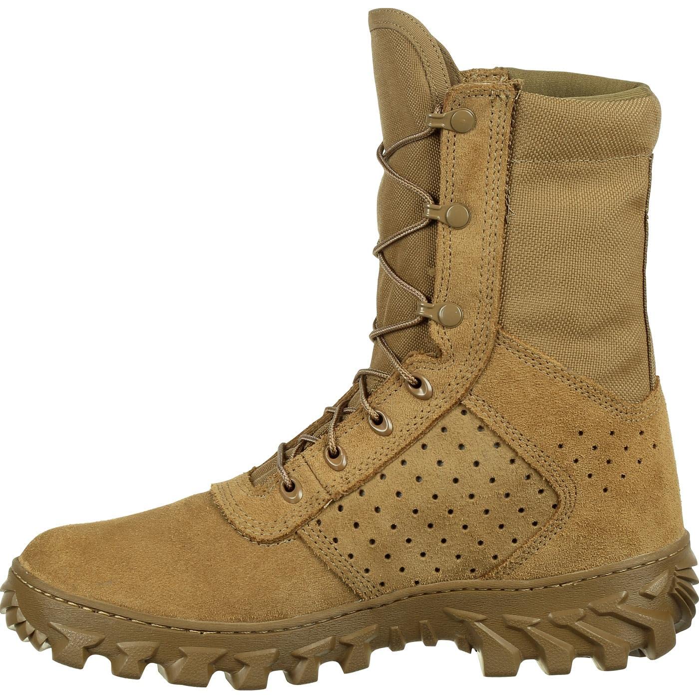 ROCKY S2V Enhanced Jungle Puncture Resistant Boot Size 15(M) Coyote Brown