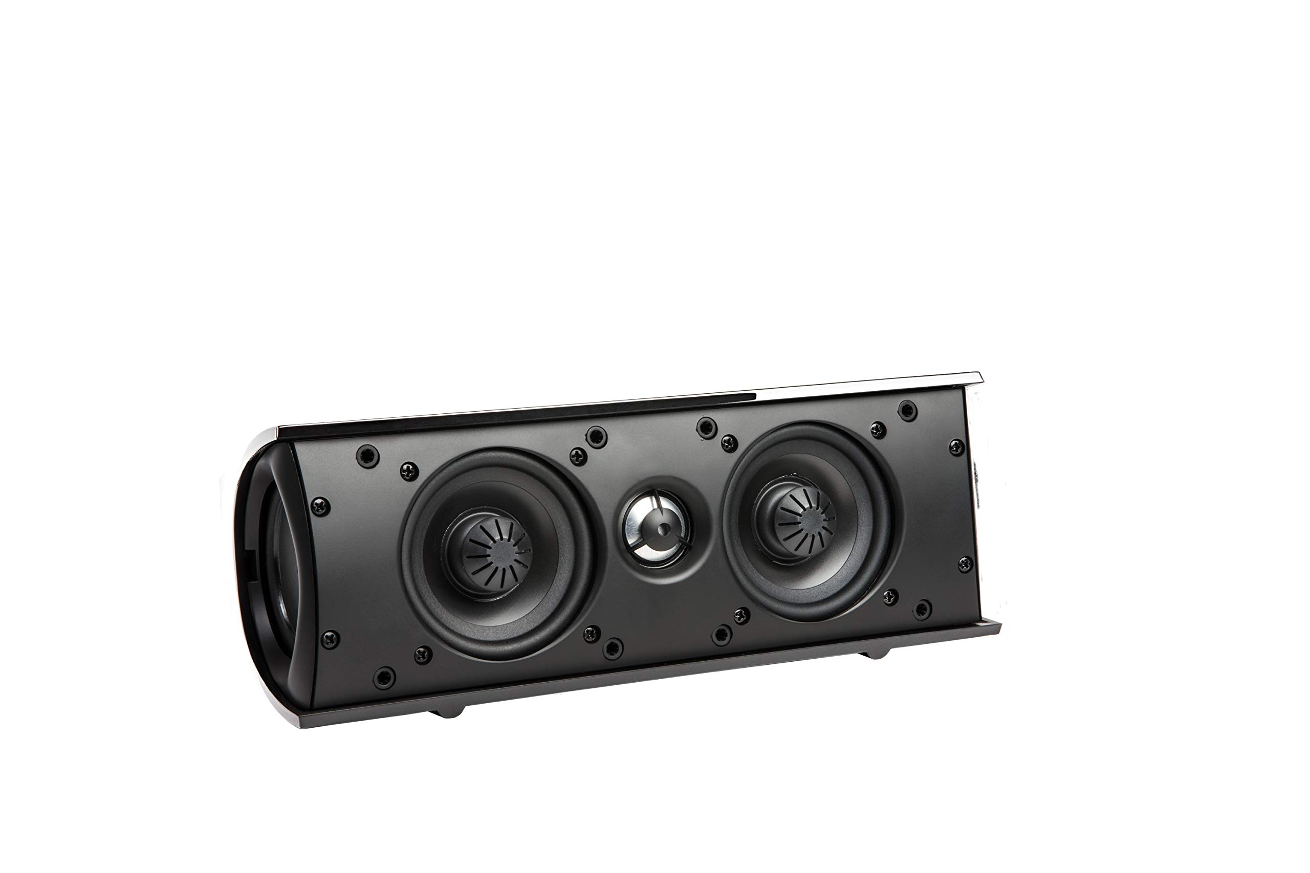 Definitive Technology ProCinema 6D - Compact 5.1 Channel Home Theater Speaker System | 250-Watt Powered Subwoofer Center Channel + 4 Speakers | Sleek Modern Looks Match Any Décor Black