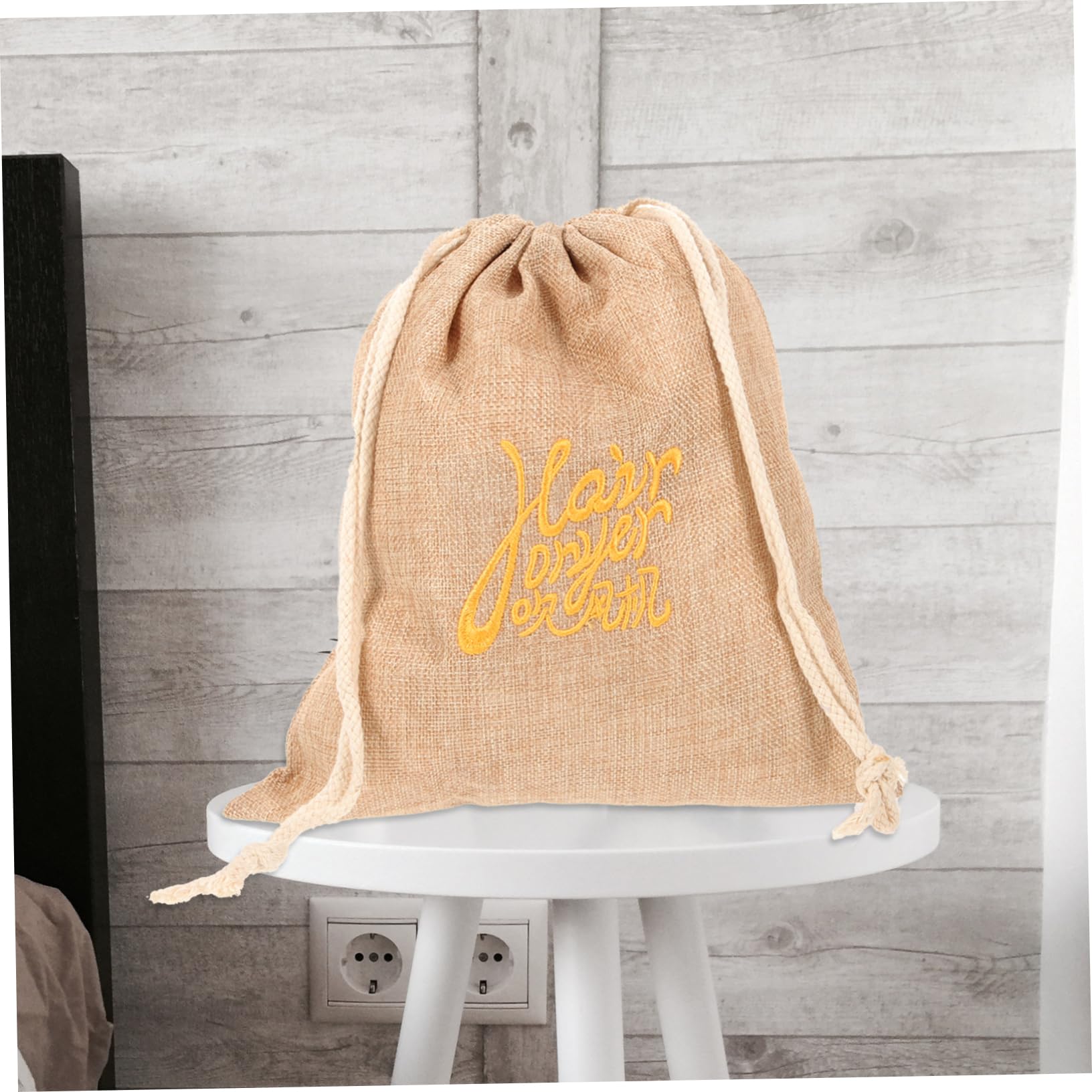 BESTOYARD Drawstring Storage Bag Hair Dryer Travel Bag Makeup Drawstring Bag Shoe Drawstring Bag Hair Dryer Pouch Storage Bags for Travel Portable Hair Dryer Bags Make up Handbag Fabric