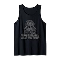 Stoic Philosophy Gray Hellenistic Stoicism Non Scholae Sed Tank Top