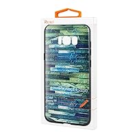 Reiko Samsung Galaxy S8 Edge Embossed Wood Pattern Design TPU Case with Multi-Letter Cell Phone Case for Samsung Galaxy S8 Edge - Mix