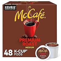 McCafe Premium Roast, Single-Serve Keurig K-Cup Pods, Medium Roast Coffee Pods Pods, 48 Count