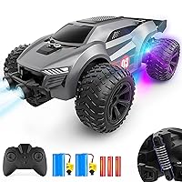 Remote Control Car - 20km/h High Speed RC Cars Off Road, 2x1000mAh Rechargeable Battery, Toy Car Gift for 3 4 5 6 7 8 Year Old Boys Girl Kid