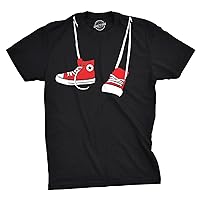 Shoes Around Neck T Shirt Funny 90s Vintage Cool Adult Humor Graphic Novelty