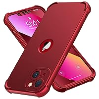 ORETECH for iPhone 13 Case, with [2 pcs Glass Screen Protector] [Camera Protection] [Certified Military Grade ] 360 Shockproof Full Body Phone Case iPhone 13 Cover Slim Thin Case 6.1