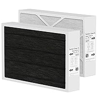 X6675 20x25x5 MERV 16 Filter Compatible with Lennox X6675 Healthy Climate Carbon Clean Merv 16 Home Furnace Filter for HVAC System, Part Number HCF20-16, (Actual Size: 19.8 x 24.8 x 4.3 In), 2 Pack