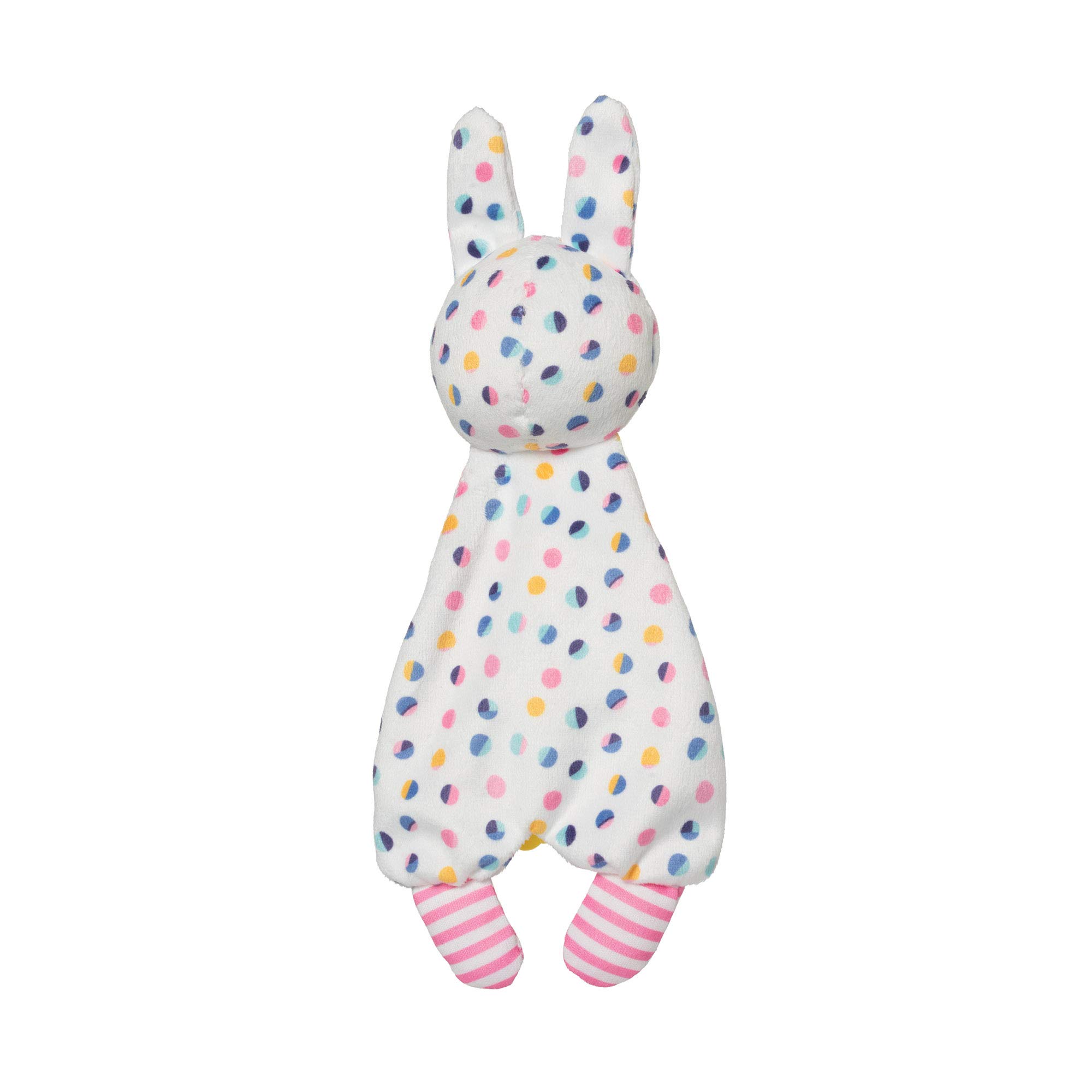 Manhattan Toy Cherry Blossom Days Baby Bunny Soothing Mini Blankie with Removable Silicone Teether Multi