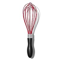 OXO Good Grips 9-Inch Silicone Whisk - Red
