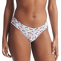hanky panky, Printed Signature Lace Low Rise Thong, OS Fits 2-12